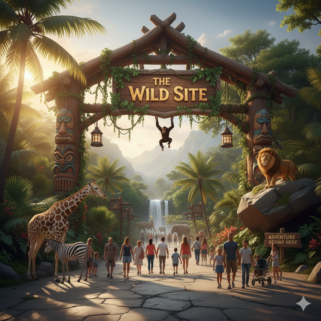 Welkom in The Wild Site dierentuin
